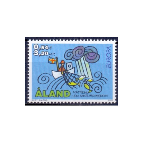 Åland. 2001. Europa frimærke. AFA nr. 191 **     st. 