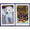 Åland. 2001. Hundehvalpe. AFA nr. 195-96 **     st. 