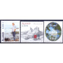 Åland. 2005. Kendte personer, Bomarsund og Sommer AFA nr 253-55 **   st. 