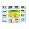 Ungarn/Hungary 1977. Donau, miniark, UTAKKET AFA nr 3166U **