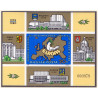 Ungarn/Hungary 1980. Sikkerheds miniark, UTAKKET AFA nr 3349U **