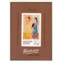 Ungarn/Hungary 1981. Picasso miniark, UTAKKET AFA nr 3414U **