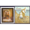 Åland. 2010. Head of Christ., og Europamærke. AFA nr. 323-24 **    st.