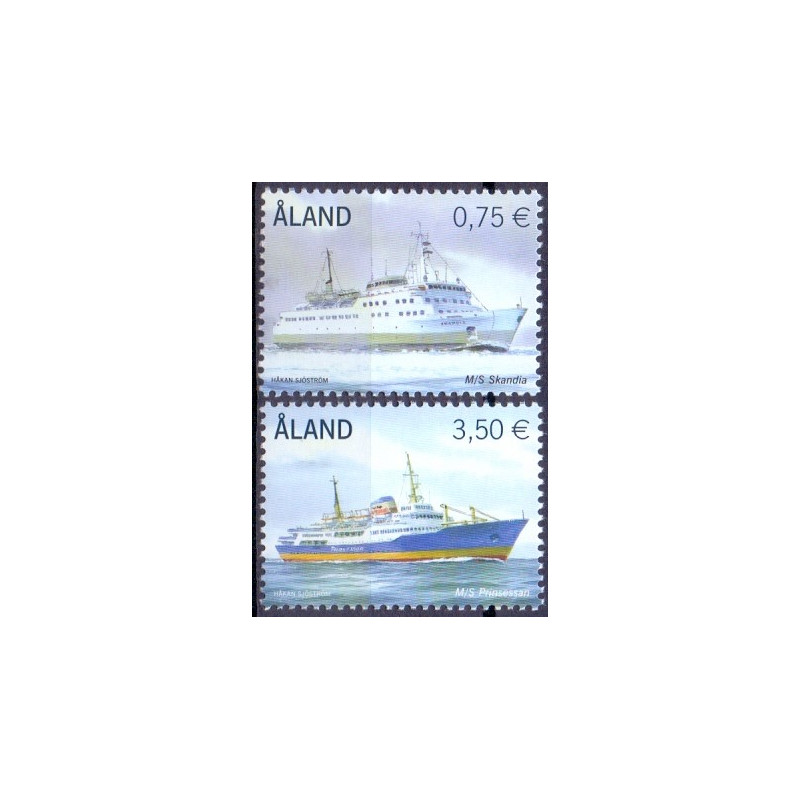 Åland. 2010. Passagerfærger. AFA nr. 325-26 **    st.