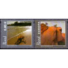 Åland. 2010. Kirkevinduer II, Naturmiljøer, og julefrimærke . AFA nr. 333-36 **    st.