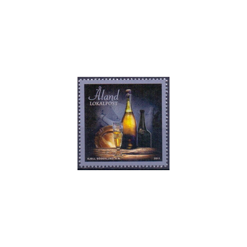 Åland. 2011. Champagnefundet, og Ålandske æbler. AFA nr. 345-47 **    st.