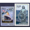Åland. 2012. Titanic, og Manden ved roret. AFA nr. 356-57 **    st.