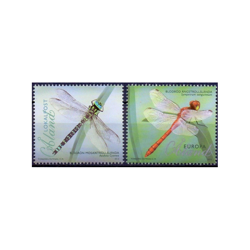 Åland. 2012. Europamærke og Fisk. AFA nr. 358-59 **    st.