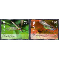 Island. 2007. SEPAC i sammentryk. AFA nr. 1159-60  **     stemplet FDC
