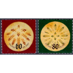 Island. 2007. Julefrimærker. AFA nr. 1165-66 **     stemplet FDC
