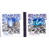 Island. 2012. Europamærker. AFA nr 1340-41 **     stemplet FDC