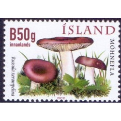 Island. 2012. Provisorier, og Svampe. AFA nr 1342-43 **     stemplet FDC