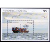 Island. 2014. Norden ved havet III, miniark. AFA  nr. 1404 **     stemplet FDC