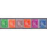 Finland. 1950. Farveændringer og suppleringsværdier AFA nr 385-90 **, postfrisk stemplet FDC