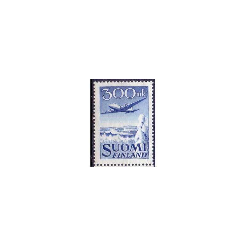 Finland. 1950. Luftpost AFA nr. 391 **, postfrisk stemplet FDC