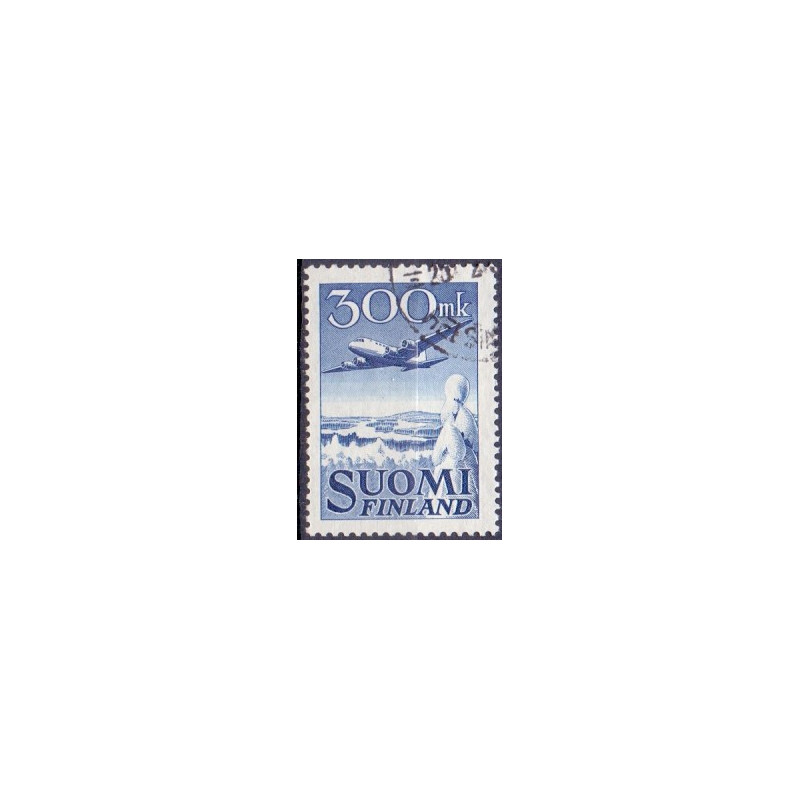 Finland. 1950. Luftpost AFA nr. 391 **, postfrisk stemplet FDC