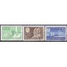 Finland. 1950. Helsingfors 400 år. AFA nr. 395-97 **, postfrisk stemplet FDC