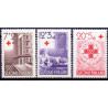 Finland. 1951. Sygepleje. AFA nr. 399-401 **, postfrisk stemplet FDC
