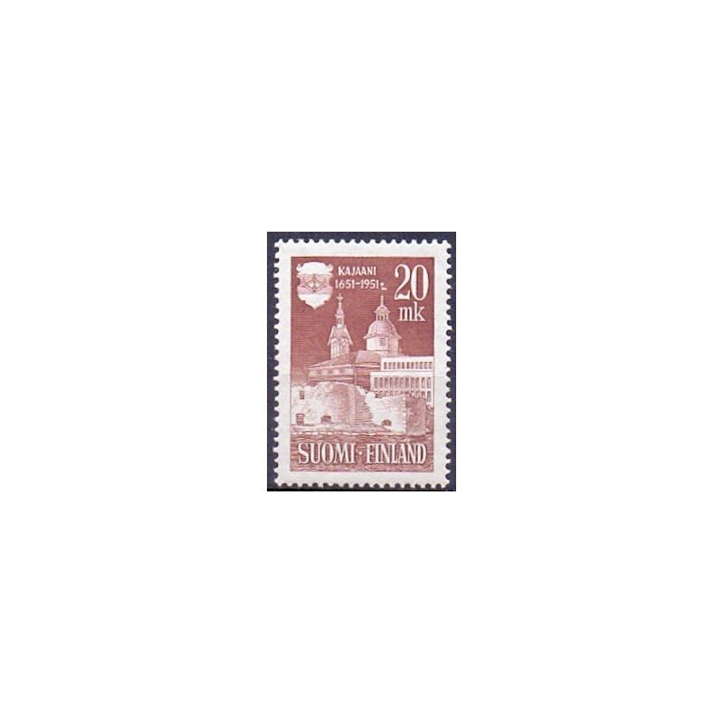 Finland. 1951. Kajaani 300 år. AFA nr. 402 **, postfrisk stemplet FDC