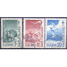 Finland. 1951. Fugle I. AFA nr. 403-05 **, postfrisk stemplet FDC