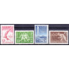 Finland. 1951-52. Olympiaden i Helsingfors. AFA nr. 406-09 **, postfrisk stemplet FDC