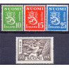 Finland. 1952. Farveændringer. AFA nr. 410-13 **, postfrisk stemplet FDC
