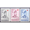 Finland. 1952. Røde Kors. AFA nr. 414-16 **, postfrisk stemplet FDC