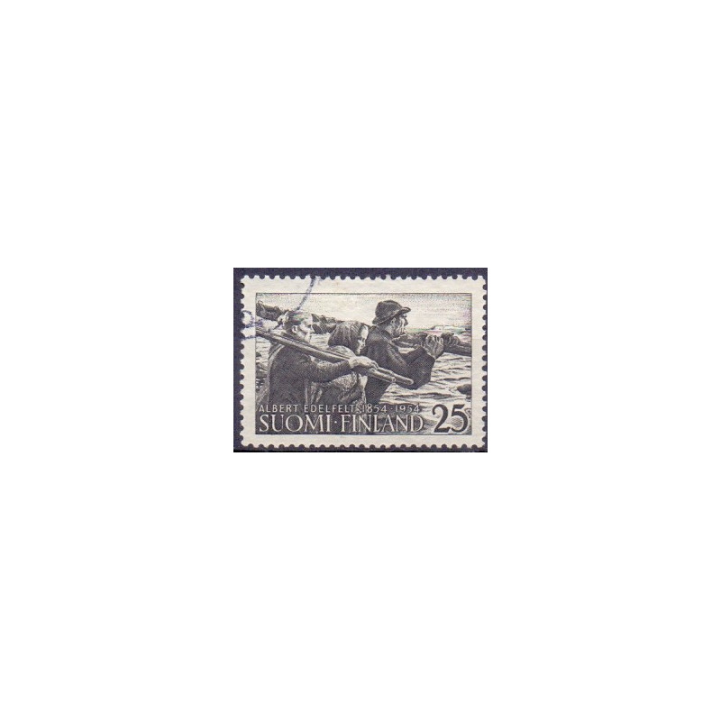 Finland. 1954. Albert Edelfelt. AFA nr. 440 **   , postfrisk stemplet FDC