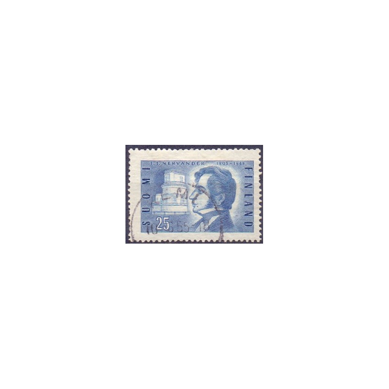 Finland. 1955 Nervanders . AFA nr. 444 **  , postfrisk stemplet FDC