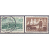 Finland. 1955. Interparlamentisk kongres og Oulu. AFA nr. 448-49 **  , postfrisk stemplet FDC