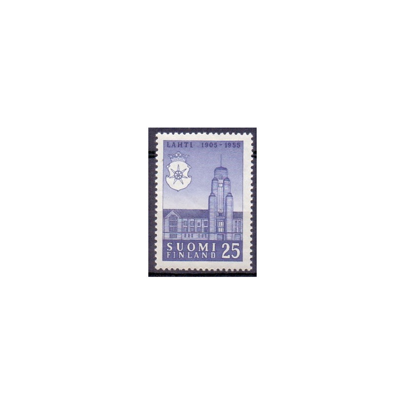 Finland. 1955. Lahtis. AFA nr. 453 **  , postfrisk stemplet FDC