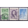 Finland. 1955. Telegrafvæsnets jubilæum. AFA nr. 457-59 **  , postfrisk stemplet FDC