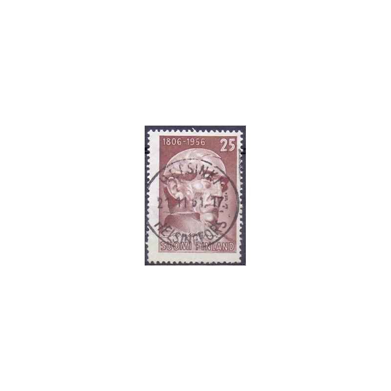 Finland. 1956. Snellman. AFA nr. 462 **    , postfrisk stemplet FDC