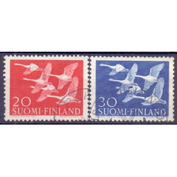 Finland. 1956. Nordens dag. AFA nr. 472-73 **  , postfrisk stemplet FDC