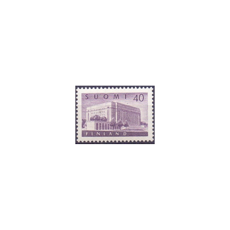 Finland. 1956. Rigsbygningen. AFA nr. 474 **  , postfrisk stemplet FDC