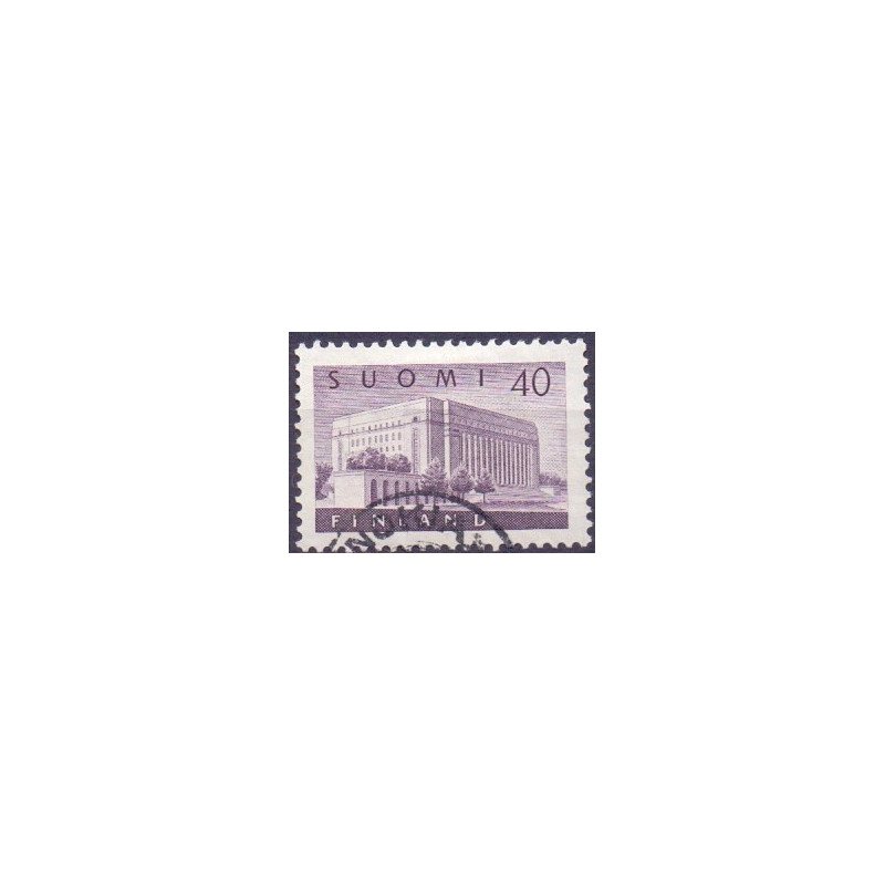 Finland. 1956. Rigsbygningen. AFA nr. 474 **  , postfrisk stemplet FDC