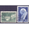 Finland. 1956-57. Hospitals og spejderbevægelsens jubilæum. AFA nr. 479-80 **  , postfrisk stemplet FDC