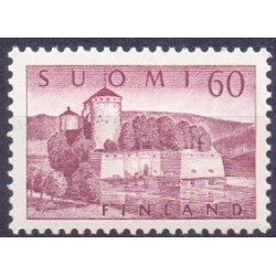 Finland. 1957. Sognekirke og slot. AFA nr. 481-82 **  , postfrisk stemplet FDC