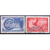 Finland. 1957. Fagbevægelsens jubilæum. AFA nr. 483-84 **  , postfrisk stemplet FDC