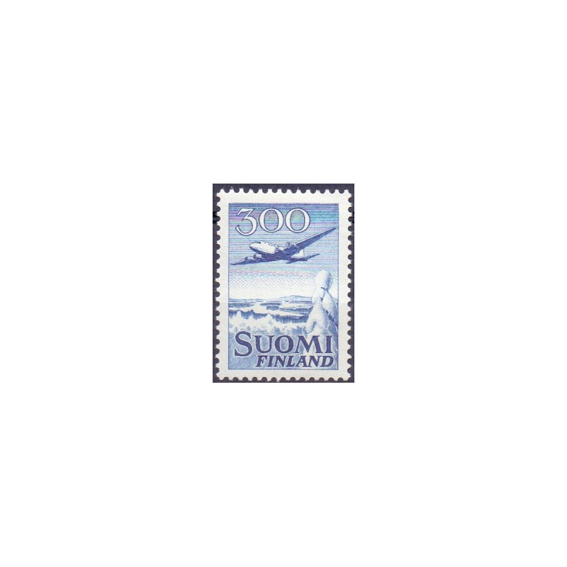Finland. 1958. Luftpostmærke. AFA nr. 498 **    , postfrisk stemplet FDC