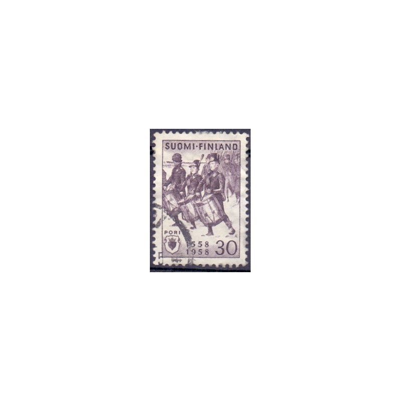 Finland. 1958. Bjørneborg. AFA nr. 499 **   , postfrisk stemplet FDC