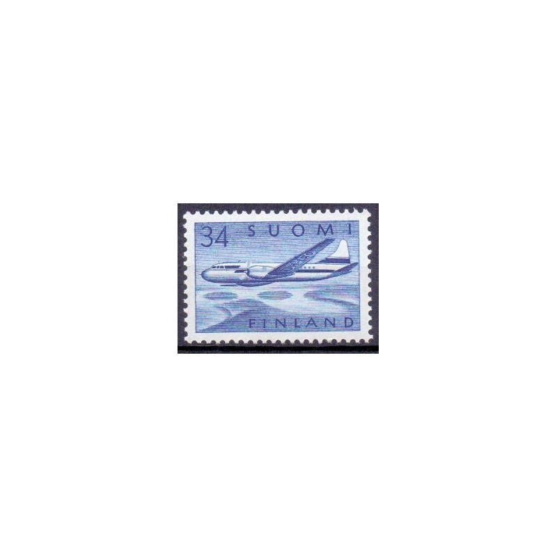 Finland. 1958. Luftpostmærke. AFA nr. 506 **  , postfrisk stemplet FDC