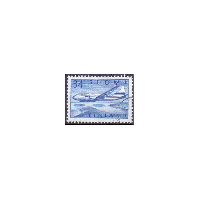 Finland. 1958. Luftpostmærke. AFA nr. 506 **  , postfrisk stemplet FDC