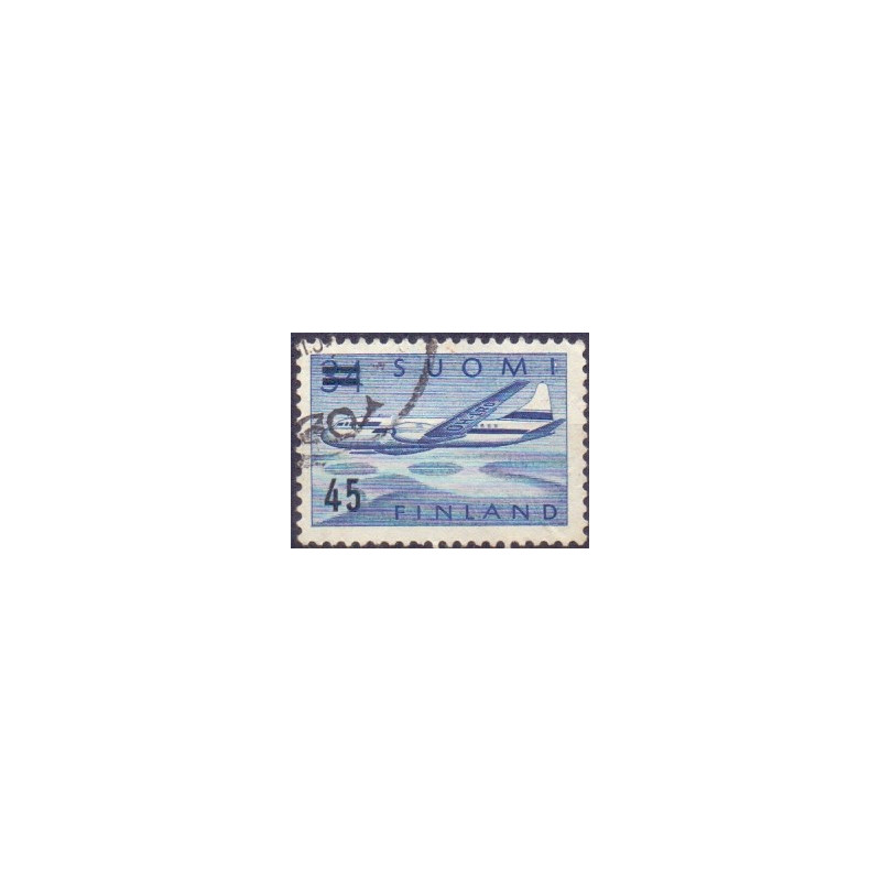 Finland. 1959. Luftpost Provisorium. AFA nr. 513 **  , postfrisk stemplet FDC
