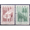 Finland. 1959. Forestforvaltningens jubilæum. AFA nr. 514-15 **  , postfrisk stemplet FDC