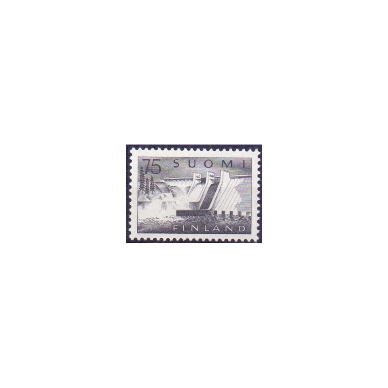 Finland. 1959. Pyhäkoski kraftværk. AFA nr. 516 ** , postfrisk stemplet FDC