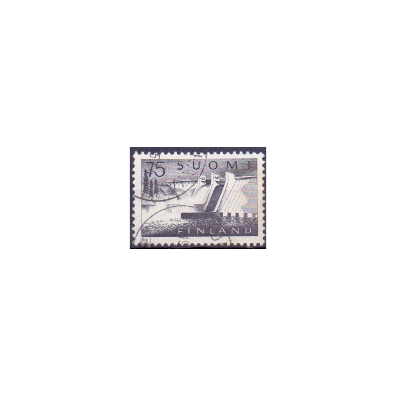Finland. 1959. Pyhäkoski kraftværk. AFA nr. 516 ** , postfrisk stemplet FDC