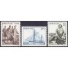 Færøerne 1984 Slupper AFA nr. 97-99 komplet postfisk