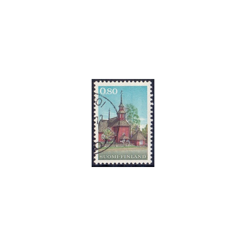 Finland. 1970. Keurus trækirke. AFA nr. 679 **    stemplet FDC
