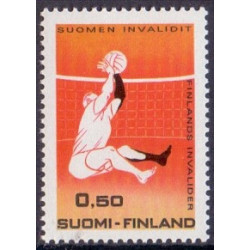 Finland. 1970. Nuclear data og Invalidefond. AFA nr 683-84 ** stemplet **